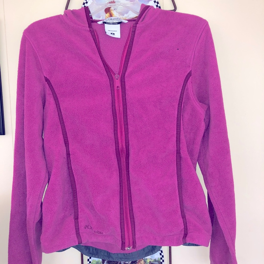 Hooded Columbia fleece